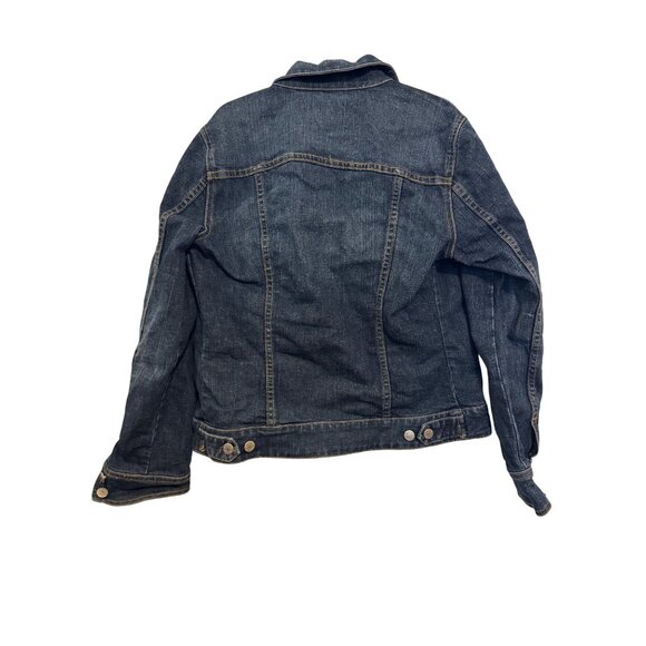 J.Crew Denim Jacket Women’s Small Blue Button-Up Long Sleeve Casual Jean Jacket - Picture 2 of 9